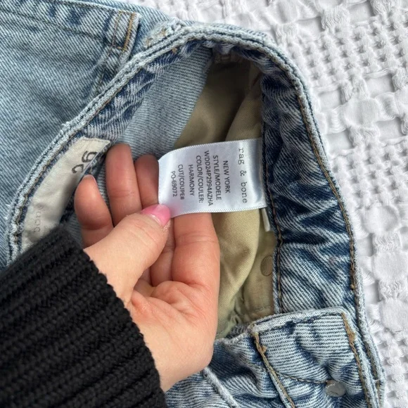 Rag & Bone Barrel Jeans - Picture 6 of 9